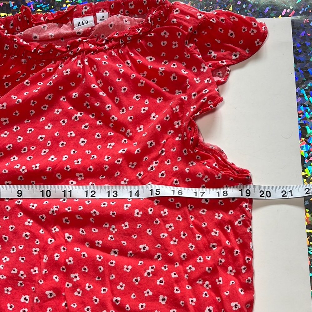 GAP Ruffled Blouse with Peter Pan Collar - Picture 9 of 12